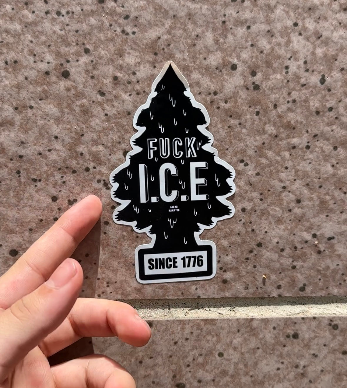 Fuck I.C.E Sticker