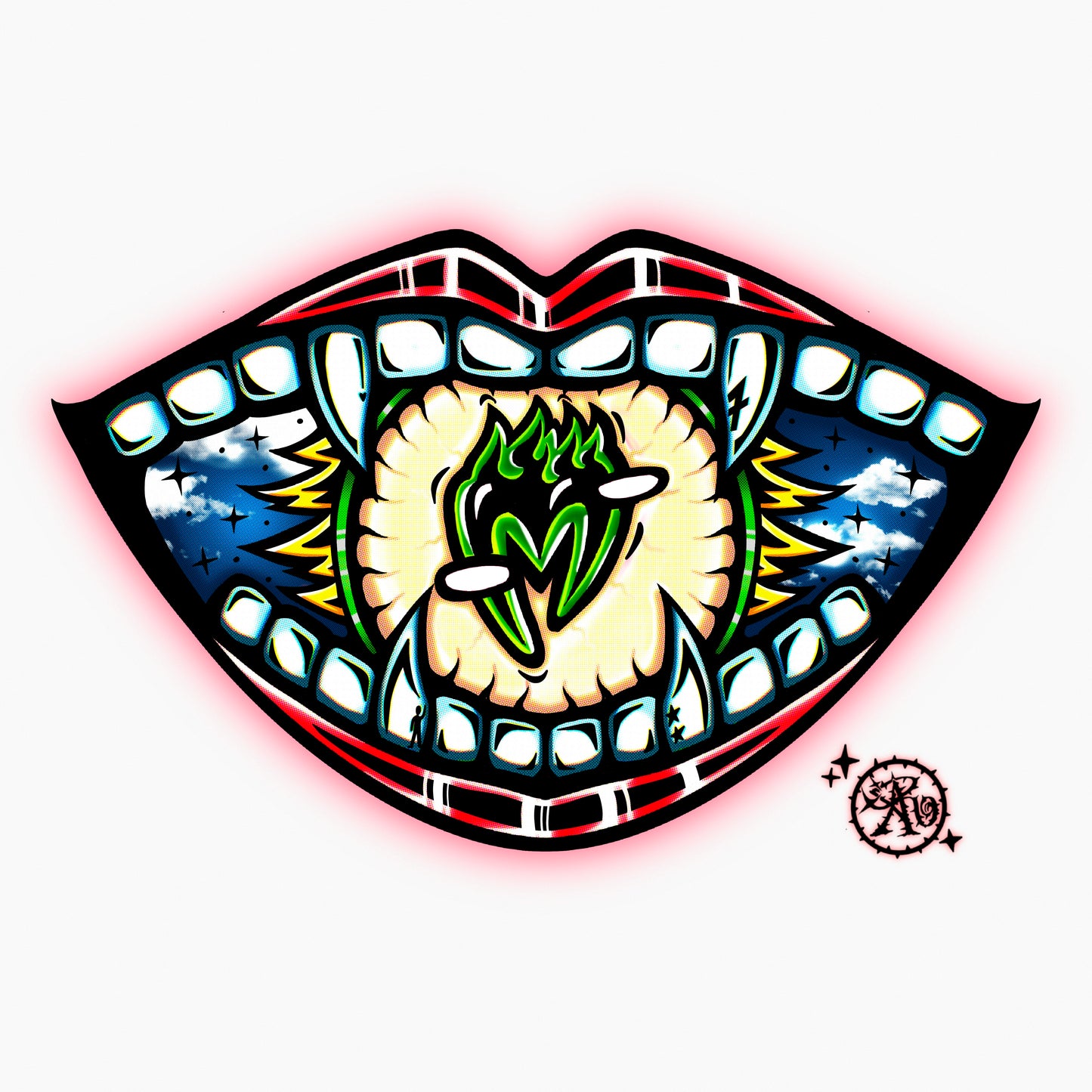 MUNCH/I/ES STICKER